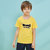 阿狸童装2021夏季新款印花纯棉短袖T恤(140 黄色)第2张高清大图