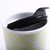 塑料水杯女马克杯咖啡杯带盖办公室情侣牛奶茶水绿色简约户外运动车载情侣创意茶杯(B147031-C-1410B)第3张高清大图