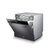 美的(Midea)X3-T 洗碗机  热风烘干全自动家用8套嵌入式消毒碗柜第2张高清大图