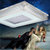 雷士照明 led吸顶灯方形客厅卧室水晶灯现代简约灯具EVX9007(30W)第5张高清大图