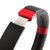 铁三角（Audio-technica）ATH-S200BT 头戴式密闭型蓝牙耳机 手机耳机 无线耳机 黑红色第5张高清大图