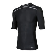 新款Adidas 阿迪达斯 男装 训练 短袖紧身T恤 TECH-FIT AJ5705(AJ5705 A2XL)