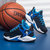 迈凯恩品牌儿童篮球鞋2022新款男童网面透气运动鞋男孩网鞋中大童防滑高帮跑步鞋(黑蓝685 36（22）)第6张高清大图
