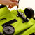 奕辰 折叠可背式购物车购物袋 带轮自由变换购物袋(绿色)第3张高清大图