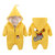 冬季加绒卡通连帽保暖宝宝哈衣圣诞爬服0-2婴儿服装 DD825(90 黄色)第4张高清大图