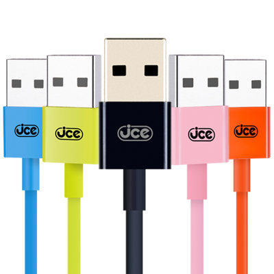 jce 安卓手机数据线充电线 USB2.0适用于小米 三星 OPPO 华为 魅族 HTC 北卡蓝 长度1M
