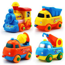 【爱亲亲】磁力托马斯轨道车 工程车可独立活动，车车用磁儿童玩具(小火车-D款)