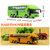 鸭小贱1：50包邮合金公交车长途巴士 旅游大巴 公共汽车 回力儿童玩具车模型160014(黄色)第3张高清大图