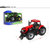 鸭小贱1：28儿童农夫车农用拖拉机运输惯性玩具车农场播种机收割机洒水车模型MK1015S(绿色)第2张高清大图