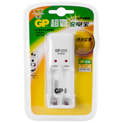 超霸（GP）GPKB02GW-2IL1单载装充电器