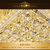 迪开尔现代简约水晶客厅灯灯具大气卧室大灯LED吸顶灯餐厅灯大厅(无极调光 直径105厘米)第3张高清大图