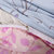 洁帛 印花AB版聚酯纤维四件套 枕套床单双人被套被罩 适用于1.5m和1.8m床 床上用品（高雅）(粉语 颜色)第3张高清大图