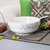 创简坊（CJIANFF） 陶瓷8英大碗汤碗大号面碗创意卡通碗筷套装微波炉家用餐具(可爱猫8英寸大汤碗1个)第2张高清大图