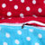 禧多屋 秋冬新款升级版法莱绒四件套 床上用品珊瑚绒加厚 时尚潮流床品(玫红VS天蓝 标准1.5-1.8床)第5张高清大图
