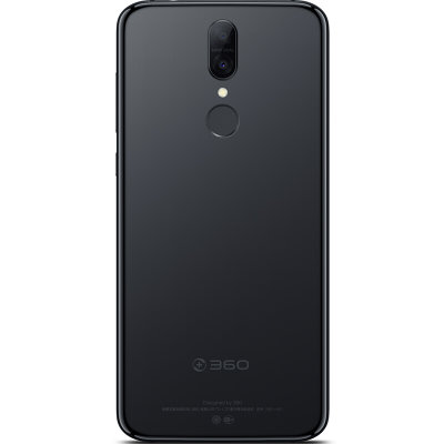 360手机 N6 Pro 全网通 移动联通电信4G智能手机 双卡双待 全 面屏(极夜黑 全网通 4GB+64GB)