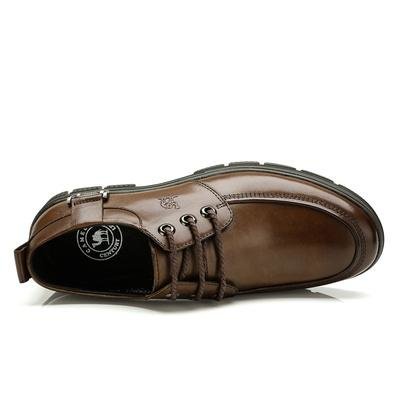 骆驼商务鞋推荐：骆驼新款时尚简约男士商务休闲皮鞋