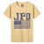 吉普盾  夏季新款男士短袖T恤休闲圆领短袖T6012(白色 XXXL)第5张高清大图