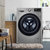 LG FR90TX2 9公斤 超薄滚筒洗衣机 全自动变频直驱 460mm厚度 洗烘一体 蒸汽除菌第4张高清大图
