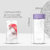 bianli倍乐 tritan运动水杯塑料杯子学生水壶450ML(雏菊紫)第5张高清大图