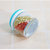 茶花玻璃调味罐圆形调味瓶创意调料盒欧式调料罐厨房用品6011(蓝色)第4张高清大图