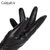 CaldiceKris （中国CK）冬季防风加绒休闲简约情侣手套CK-G1039(黑色 均码)第4张高清大图