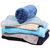 伊慕YIMU 多功能法兰绒毛毯毛巾床上用品薄被子毯子(颜色随机（纯色）)第3张高清大图