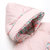 Oissie 奥伊西 0-2岁宝宝冬季夹棉连体棉衣婴儿连脚连帽爬服(85厘米(建议12-18个月) 粉色)第5张高清大图