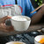 北欧陶瓷米饭碗汤碗家用餐具单个小碗简约ins方碗面碗吃饭碗套装(12寸黑线鱼盘)第4张高清大图