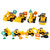 酷米玩具拆装工程车儿童玩具早教用品可自主拼装送孩子礼物 KM3056 拆装工程车(黄色 版本)第3张高清大图
