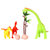 福九易玩具恐龙玩具软胶超大号可发声动物46cm霸王龙 恐龙玩具套装 生日礼物 男孩女孩 节日礼物 小号套装（4）(混合色)第4张高清大图