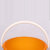 塑料桶27CM华丽桶手提式储水桶(橙色)第3张高清大图