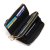 诗薇儿 新款女士钱包手包 双拉链钱包女长款 韩版女钱夹(14-GM91531B黑色)第4张高清大图