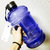 创简坊（CJIANFF） 大容量运动水壶便携健身水杯户外塑料大码水瓶太空杯子2.2L水桶(不能装热水大水壶深蓝2200ML)第3张高清大图