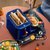 德尔玛早餐机烤面包机多功能全自动加热多士炉懒人电煎锅ZC10(ZC10 蓝色)第3张高清大图
