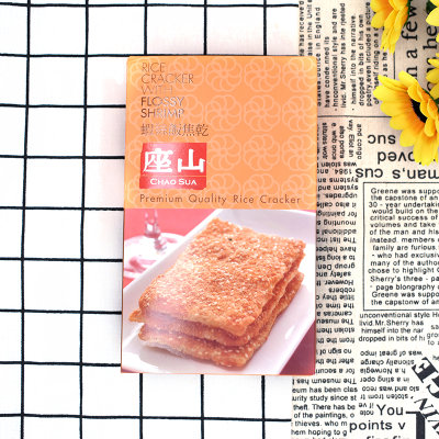 泰国进口 座山紫菜鸡肉松虾丝饭焦干米饼锅巴膨化零食品小吃饼干(鸡肉松味)