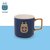 阿根廷国家队官方商品丨鎏金马克杯陶瓷咖啡牛奶茶水杯梅西足球迷(蓝色)第5张高清大图