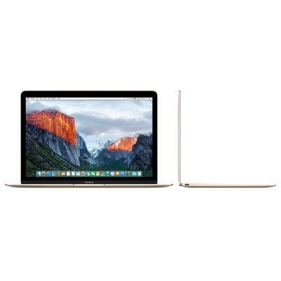 Apple MacBook 12英寸笔记本电脑(Retina 显示屏/8G/512G/金色）MK4N2CH/A