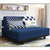 SKYMI简约沙发床坐卧两用沙发布套可拆洗可折叠布艺沙发多功能沙发客厅沙发(深灰色 1米)第5张高清大图