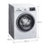 西门子(SIEMENS)洗烘套装 10kg除菌滚筒洗衣机+9kg进口热泵烘干机WM12P2602W+WT47W5601W(白色 WM12P2602W)第6张高清大图