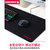 德国CHERRY樱桃鼠标垫键盘垫LoL游戏FPS竞技电脑笔记本女生办公家用超大加厚加长锁边桌垫小号大号粗面细面(细面 速度版中号360X280mm)第2张高清大图
