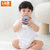 日康奶瓶新生婴儿宽口径防胀气玻璃奶瓶大宝宝喝水硅胶吸管奶瓶(红色 240ml)第5张高清大图