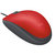 罗技（Logitech）M110 有线静音鼠标 红色 三年质保第2张高清大图