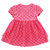 迪士尼宝宝 女孩蓬蓬纱 公主连衣裙 短袖波点裙子(玫红 100cm(2-3岁))第2张高清大图