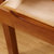 一米色彩 书桌 电脑桌 家用实木学生写字台办公桌橡胶木新中式书房书桌(1.4米胡桃色 单桌)第4张高清大图