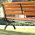 亿景鸿基 公园长椅 户外园艺椅子 躺椅(古铜色 YY006)第3张高清大图