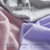 睡裤女夏长裤薄款宽松家居裤单件可外穿人造棉裤子棉绸冰丝空调裤(紫色 L【推荐体重110-130斤】)第2张高清大图