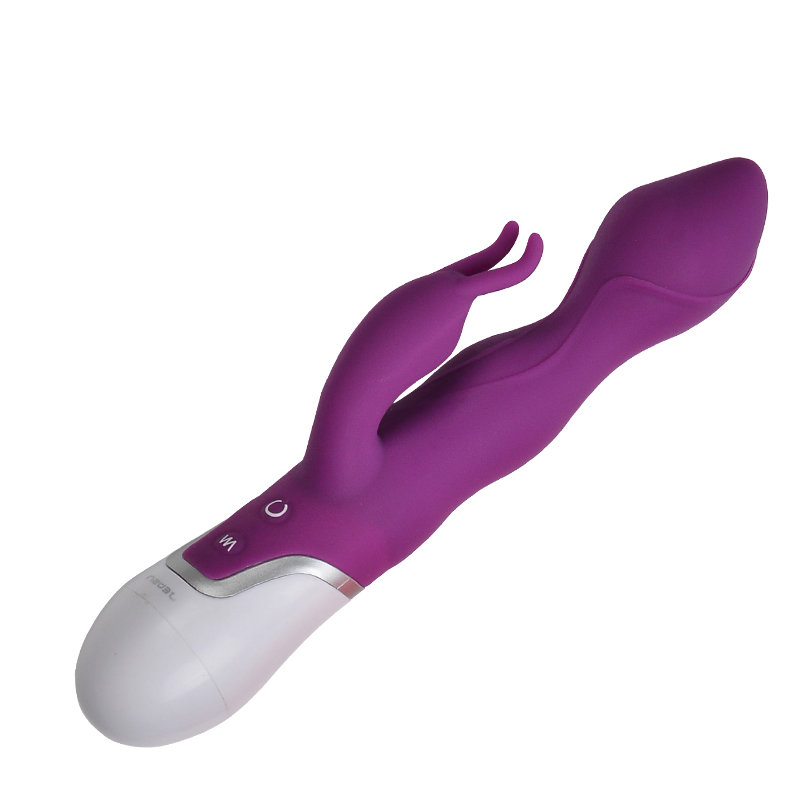 久兴羞羞嗒震动棒AV棒 女性器具成人用品情爱玩具(充电版 枚红)