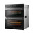 美的（Midea）嵌入式蒸烤箱二合一双腔一体机家用多功能烘焙蒸箱烤箱 BS50D0W(黑色 热销)第5张高清大图