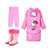 创简坊（CJIANFF）书包位分体式雨衣 儿童雨衣雨裤雨鞋套装雨披女孩宝宝雨具(书包位雨衣3)(XXL)第2张高清大图