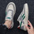 男鞋新款韩版潮流百搭帆布潮鞋休闲学生板鞋布鞋运动网红(绿色 44)第2张高清大图